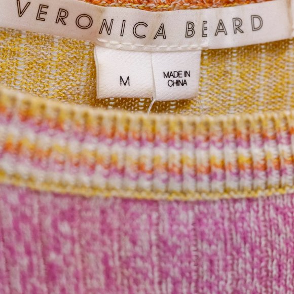 Veronica Beard Striped Rib-Knit Sweater - Picture 4 of 6